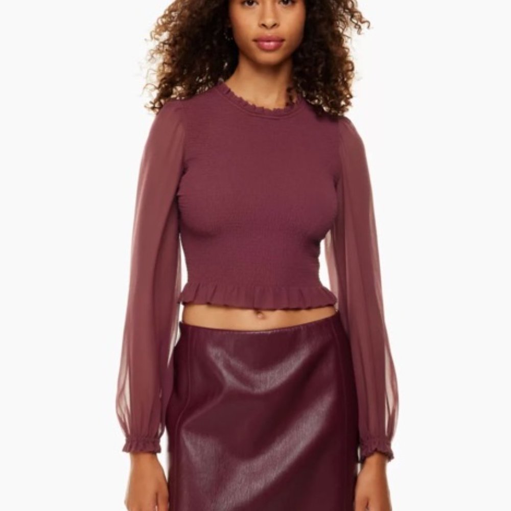 Aritzia Wilfred Tempest Blouse